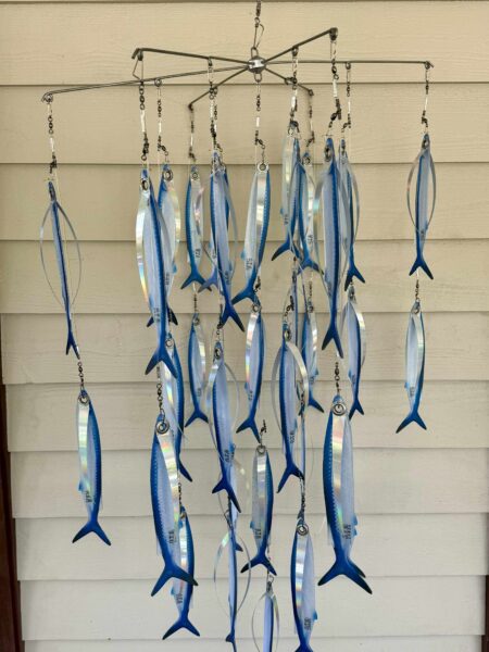 Single Tier Fly Flap Dredge / Daisy Chain Drop / 34 Fly Flaps