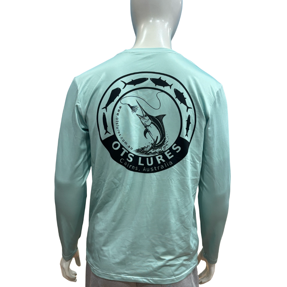 Green Shirt - Back - Dredge Flaps