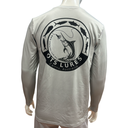 O.T.S Long Sleeve Fishing Shirts - Round Logo